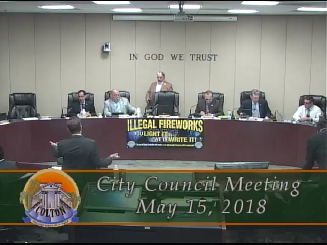 City of Colton - City Council Meeting - 5/15/2018