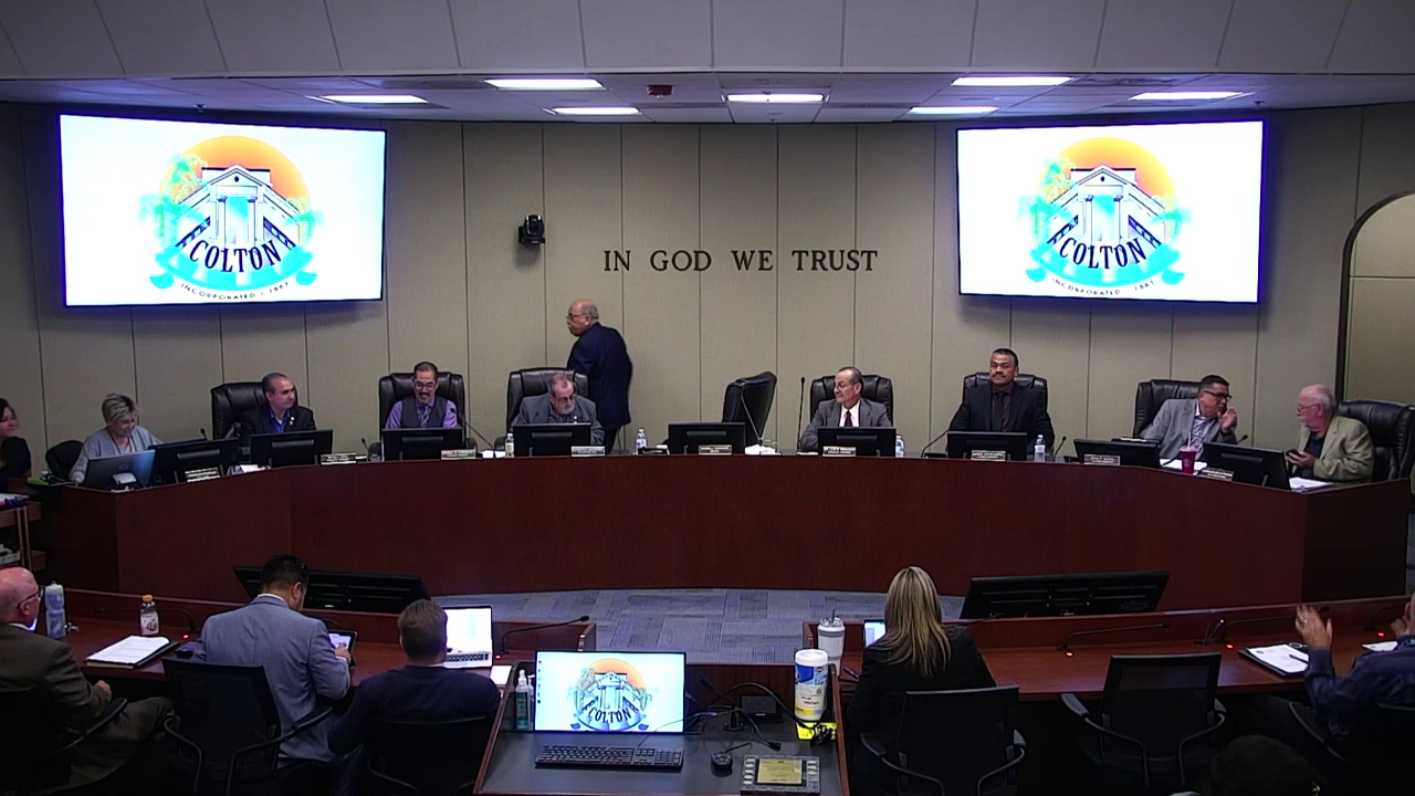 City of Colton City Council Meeting 10/18/2022